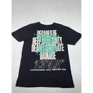 Neo4ic Dieselboy Destroyer Cyberpunk Graphic Short Sleeve Shirt Black AOP Mens L